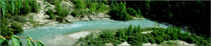 Le verdon dans les alpes de haute Provence